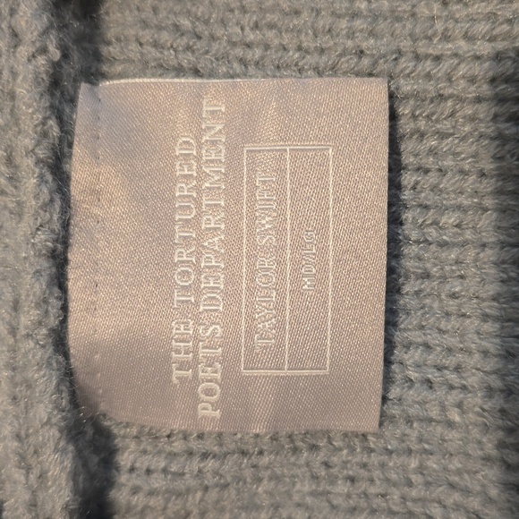 Taylor Swift Tortured Poets Department Cardigan - Picture 7 of 13